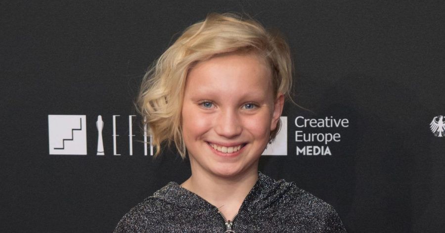 Die Schauspielerin Helena Zengel (2019).
