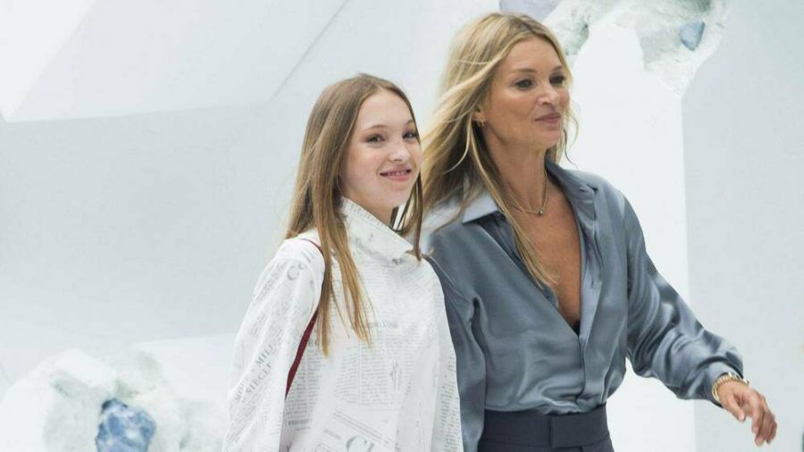 Wie die Mutter so die Tochter. Kate Moss mit ihrer einzigen Tochter Lila (ves/spot)