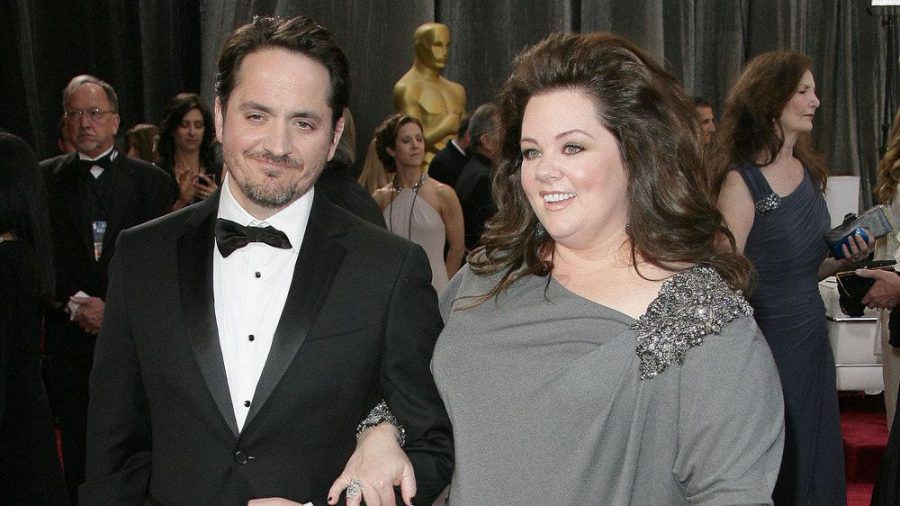 Ben Falcone und Melissa McCarthy auf dem roten Teppich der Oscars (mia/spot)