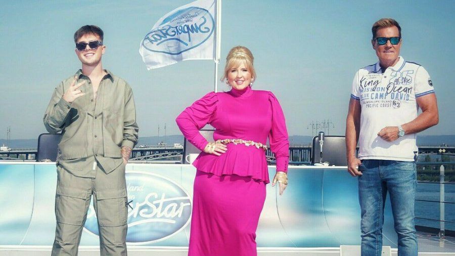Mike Singer, Maite Kelly und Dieter Bohlen suchen Deutschlands neuen Superstar. (hub/spot)