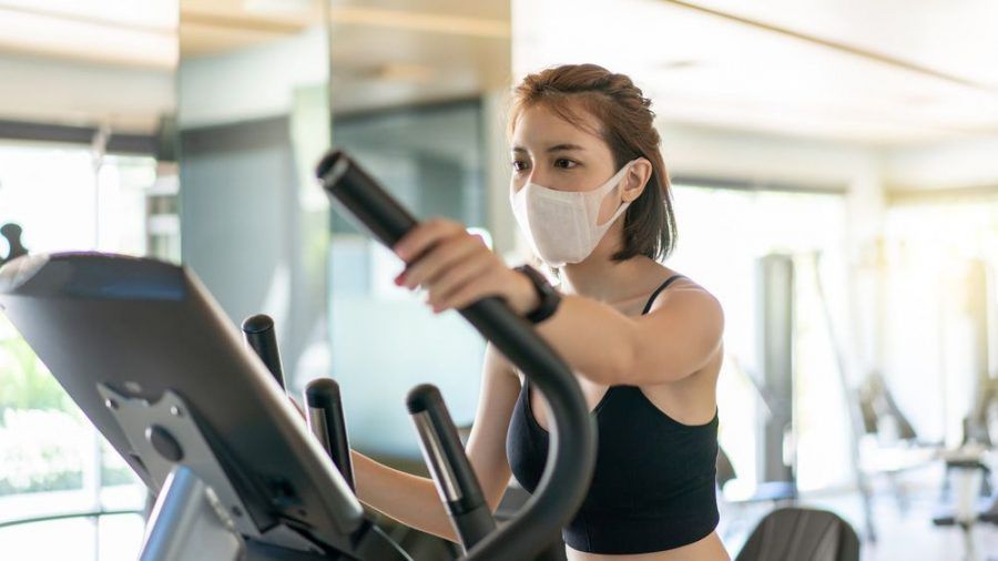 Training mit Maske ist wichtig - und möglich. (hub/spot)