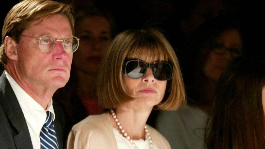 Shelby Bryan und Anna Wintour bei einer Modenschau im Jahr 2003. (jom/spot)