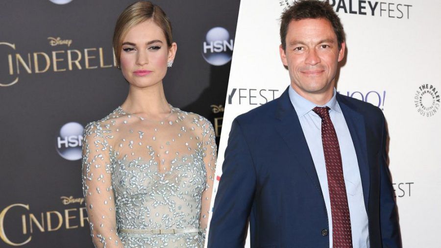 Lily James hat nichts zu ihrer angeblichen Affäre mit Dominic West gesagt (rto/spot)
