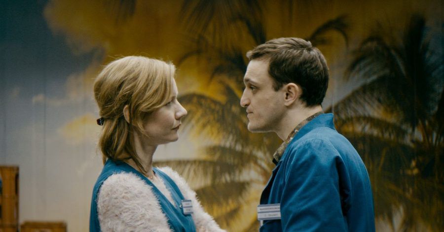 Sandra Hüller und Franz Rogowski in Thomas Stubers Film «In den Gängen».