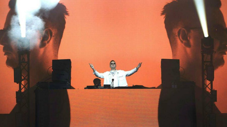 Robin Schulz bei einem Konzert in Hannover. (wue/spot)