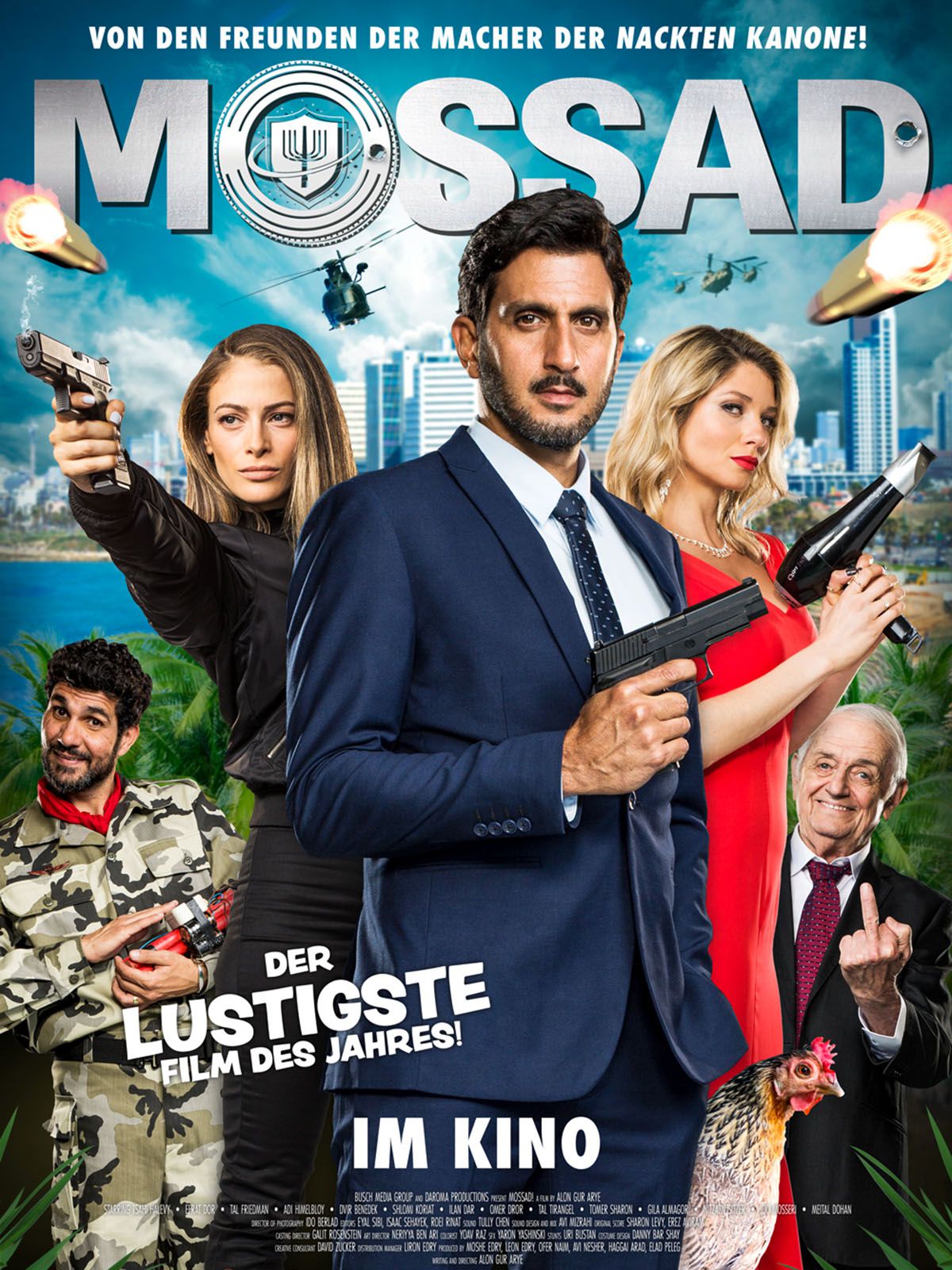 "Mossad": Terrorbekämpfung kann auch megalustig sein