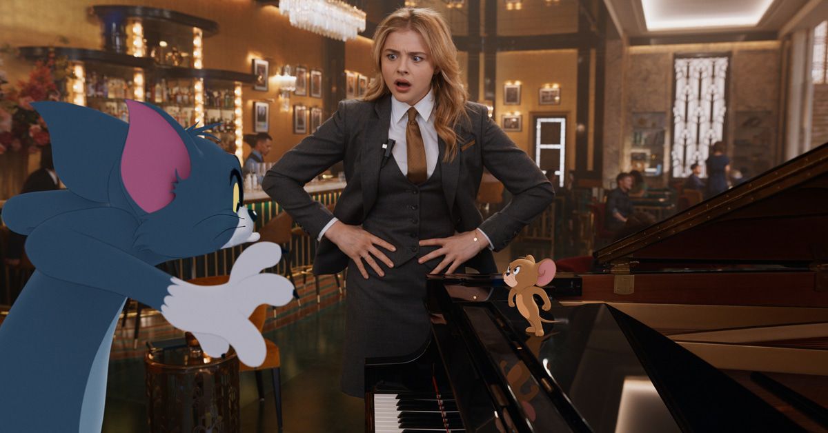 "Tom & Jerry" kommen mit Chloë Grace Moretz ins Kino: Erste Bilder!