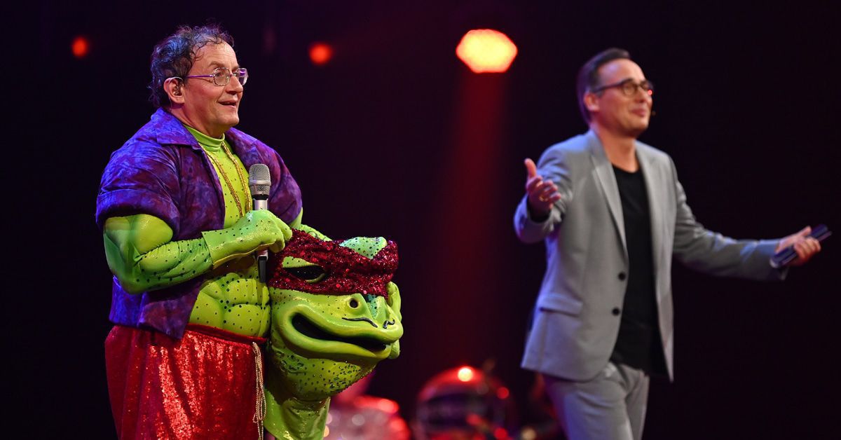 "The Masked Singer": Unter dem Frosch steckt ein Schlaumeier