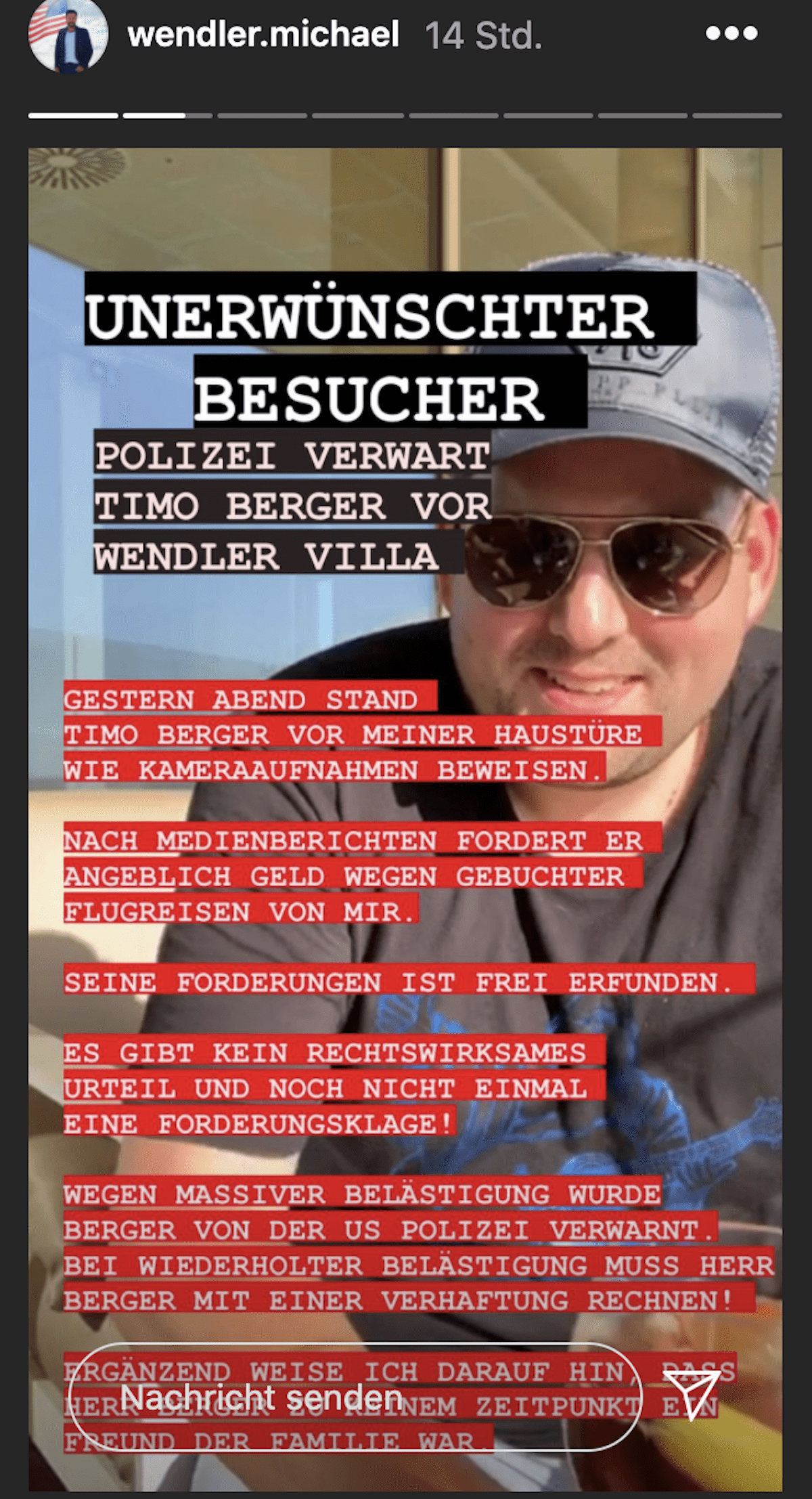 Neues von Michael Wendler: Wer sorgt hier für Ärger?