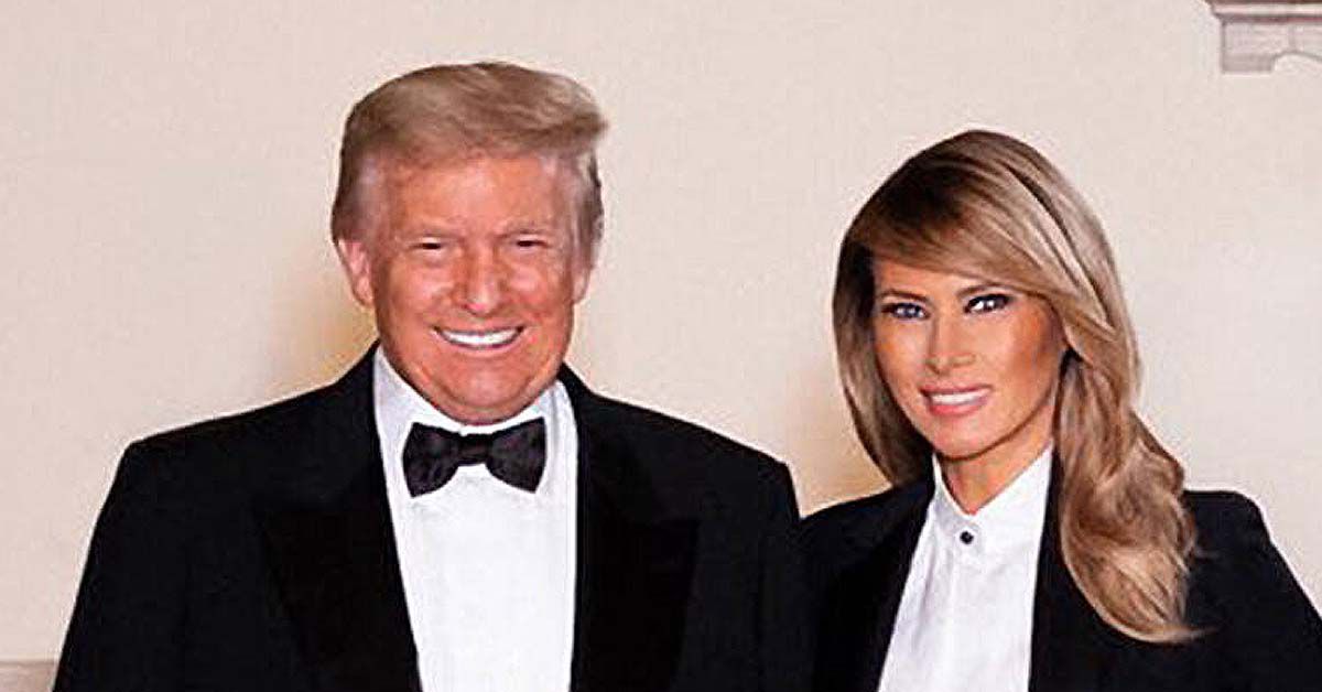 Donald und Melania Trump: Das letzte offizielle Foto wirft Fragen auf