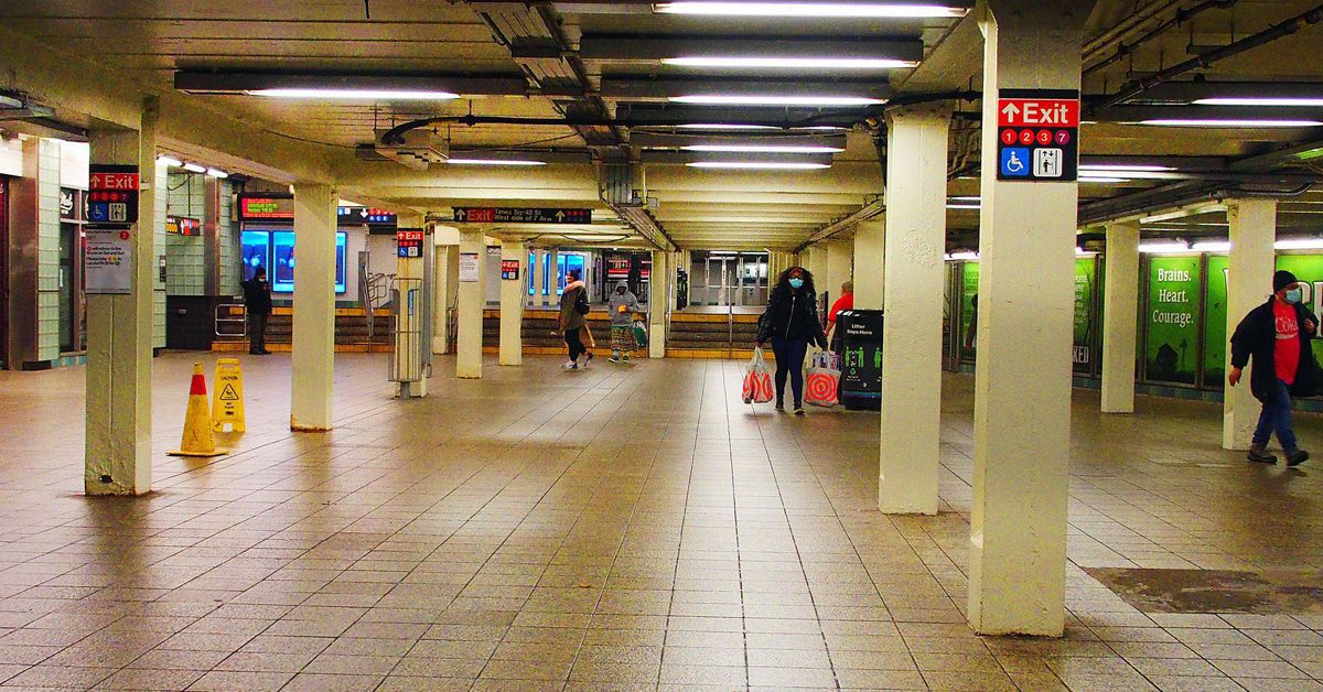 Weihnachten 2020 in New York: Freie Bahn überall in Midtown