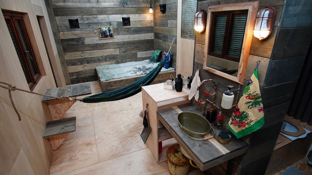 Dschungelshow: In diesem Tiny House werden die Kandidaten zusammengepfercht