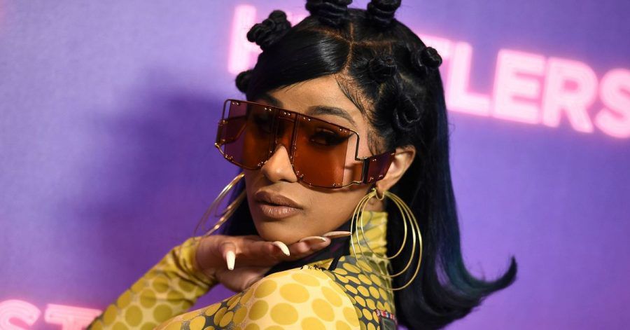 Rapperin Cardi B bei einem Fototermin für den Film «Hustlers» 2019.