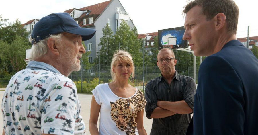 «Liebe ist unberechenbar» mit Knut Berger (r) und Michael Gwisdek (l) sowie Tanja Wedhorn und Heino Ferch hat im Quotenrennen den zweiten Platz geholt.