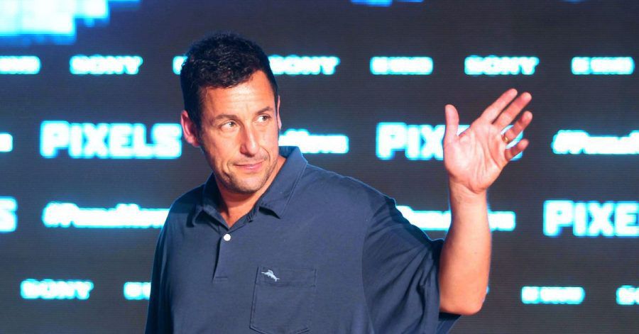 Adam Sandler beim Photocall für den Film "Pixels".