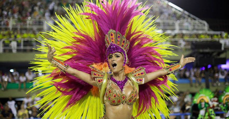 Kein Samba in Rios Straßen: Der weltberühmte Karneval fällt wegen der Corona-Pandemie in diesem Jahr ganz aus.