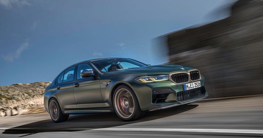 Bayerischer Dampfhammer: Der BMW M5 kommt in der CS-Version auf 635 PS.
