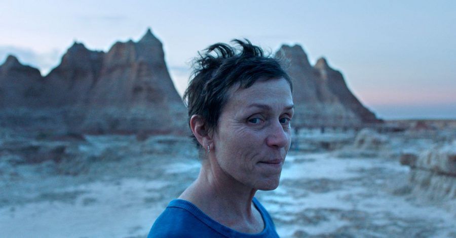 Frances McDormand in einer Szene des Films «Nomadland».