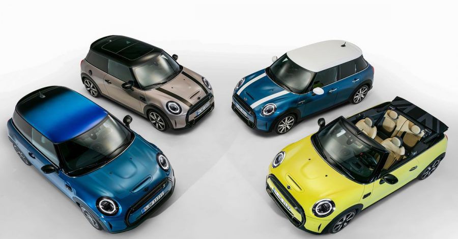 Aufgefrischt: Mini gönnt seinen Dreitürern, Fünftürern und Cabrios eine Modellpflege.