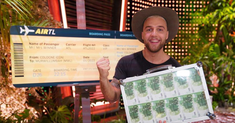 Filip Pavlovic jubelt über seinen Sieg bei der RTL-«Dschungelshow».