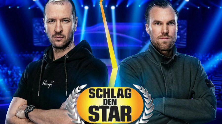 Pascal Hens (l.) und Kevin Großkreutz treten gegeneinander an. (elm/spot)