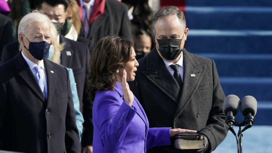 Joe Biden (l.) und Kamala Harris bei der Amtseinführung (wue/spot)