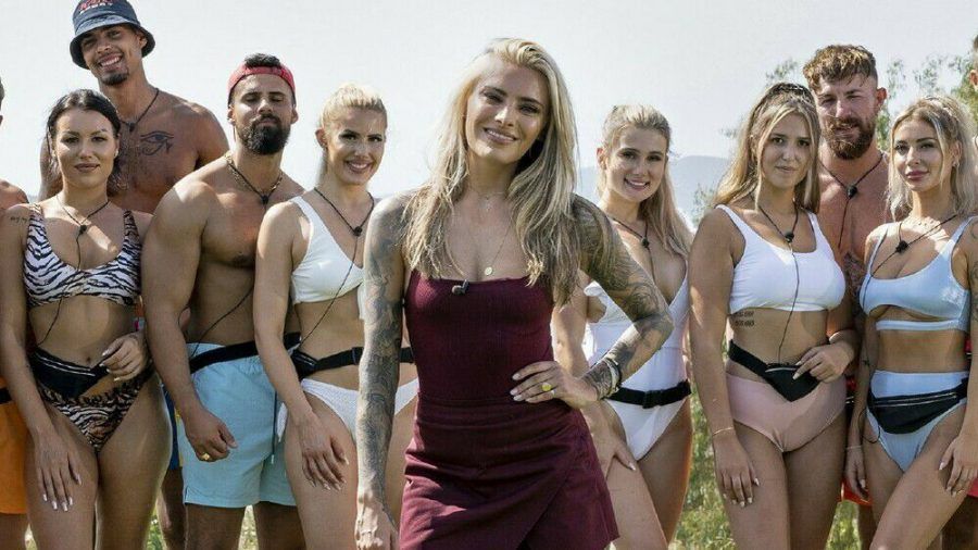 Sophia Thomalla und die "Are You The One?"-Kandidaten. (jom/spot)