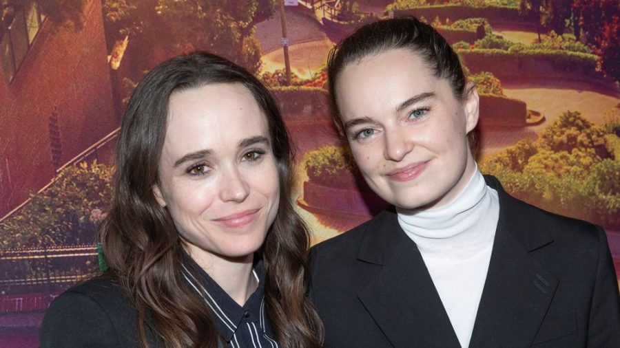 Elliot Page (l.) und Emma Portner auf einem Event im Sommer 2019 (wue/spot)