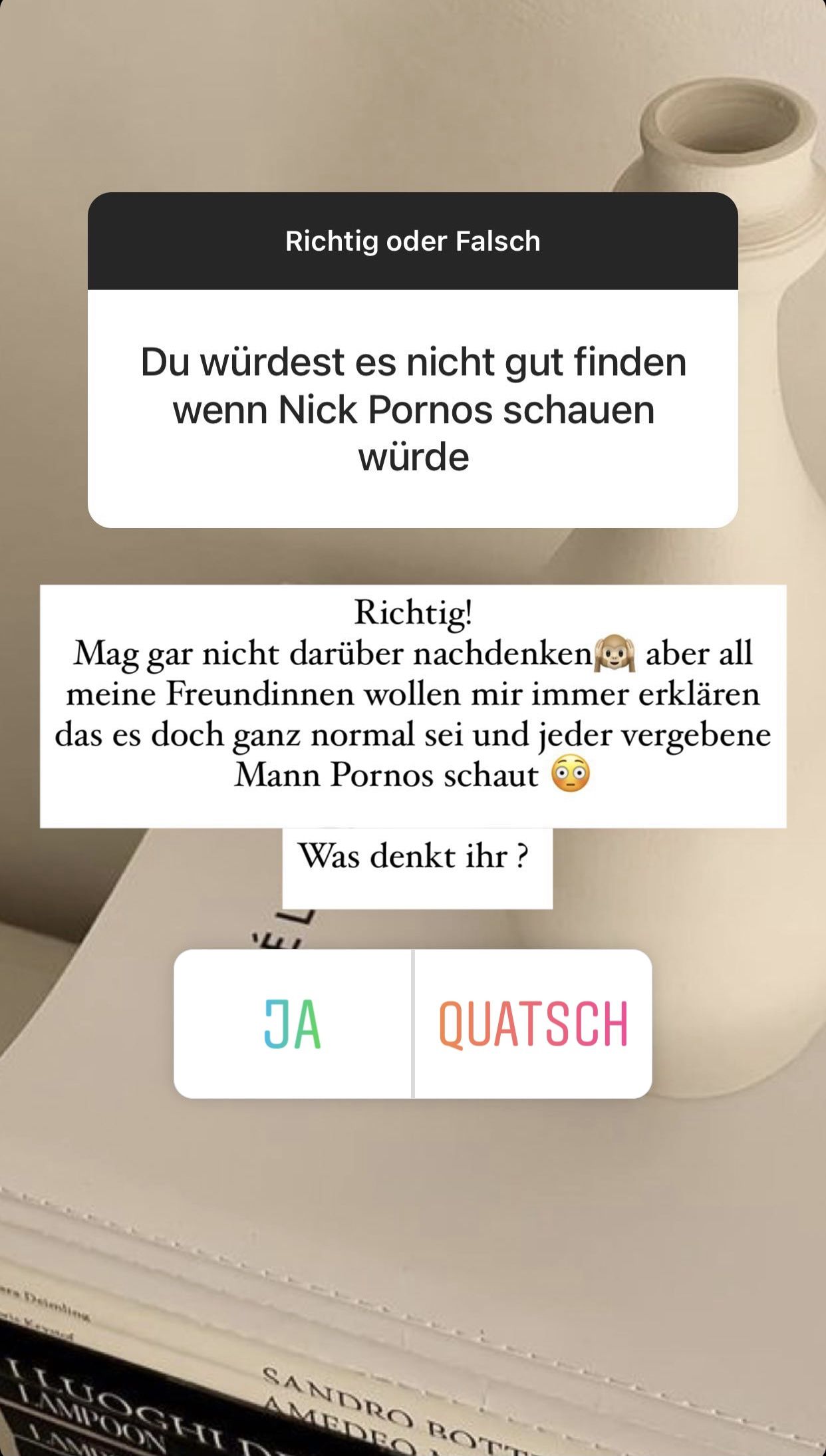 Liz Kaeber: Ihr Ehemann soll keine Pornos gucken