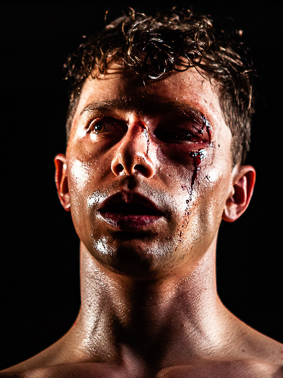 Jonathan Berlin als Bare-Knuckle-Fighter in "Martha und Tommy"