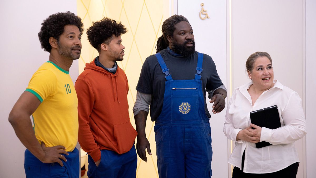 Tyron Ricketts über die Komödie "Herren":