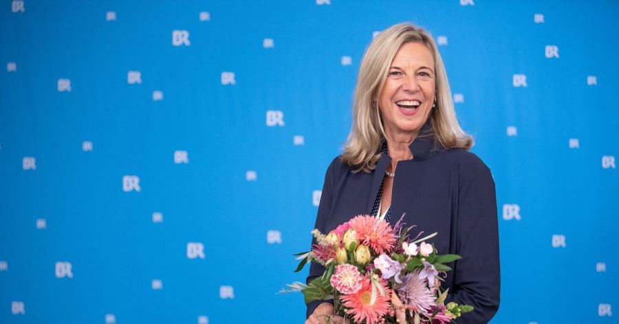 Katja Wildermuth, die neue Intendantin des Bayerischen Rundfunks (BR), nach der Wahl.