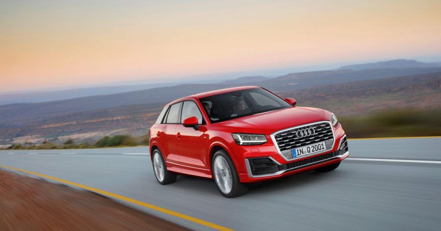 Einstiegsmodell: Mit dem kleinen Q2 startet Audi aktuell seine SUV-Palette.