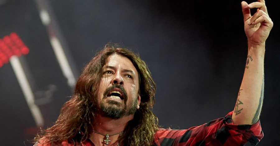 Foo-Fighters-Frontmann Dave Grohl beim Festival Rock am Ring 2018.