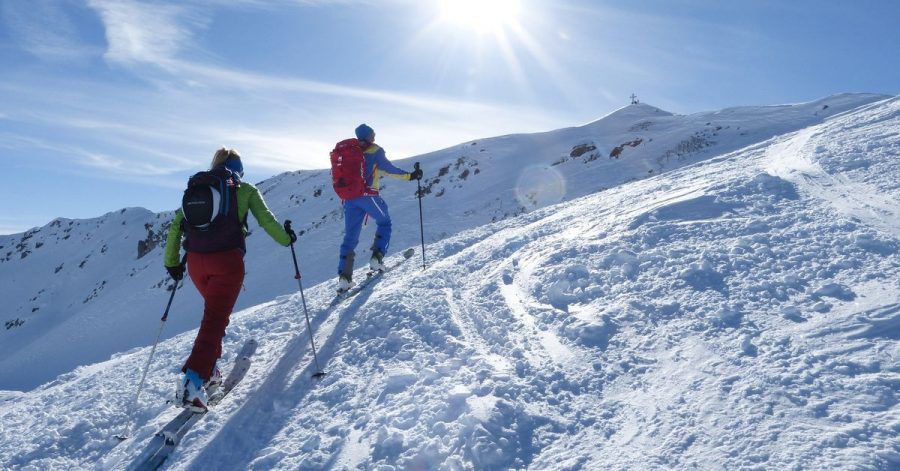 Skitouren sind beliebt - und in Corona-Zeiten eine schöne Abwechslung.