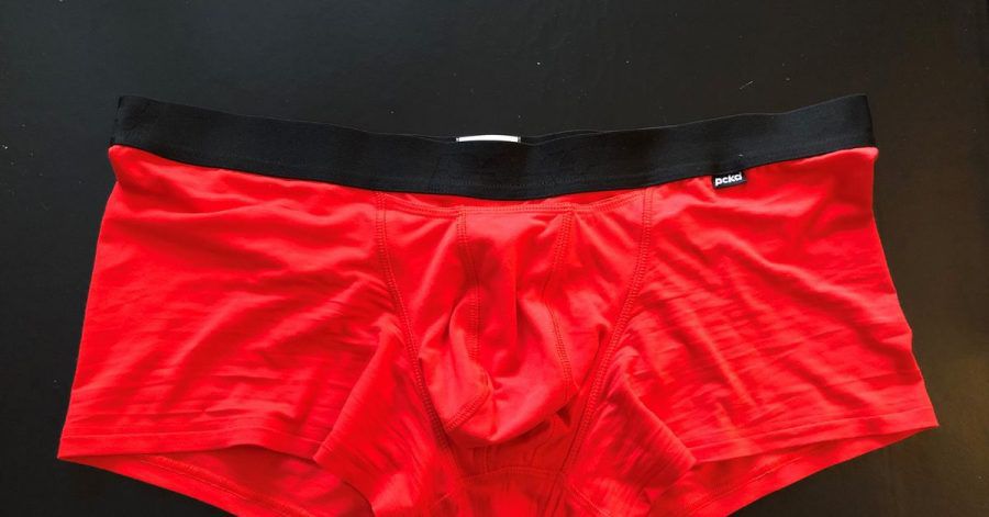 Der neue Trend? Eine Beutel-Unterhose für den Mann.