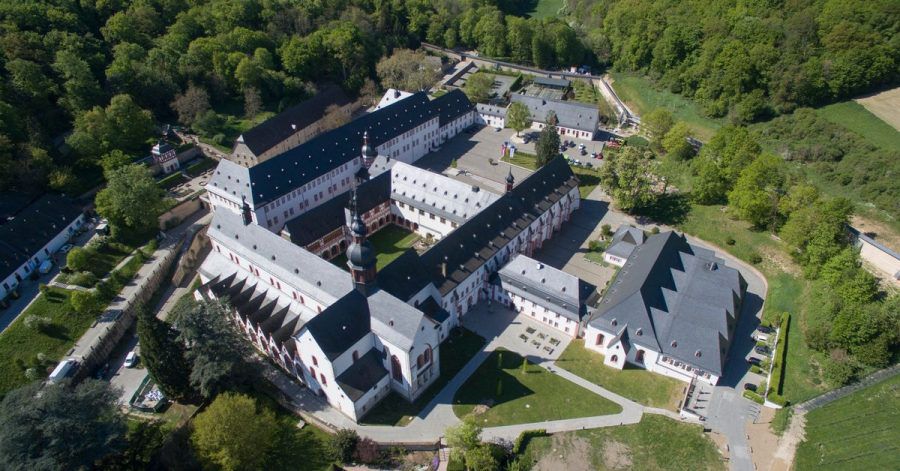Die Anlage von Kloster Eberbach.