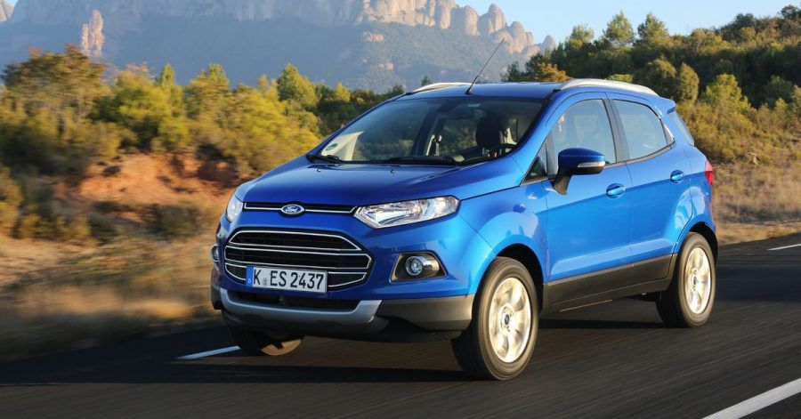 Kleiner Hochsitz: Mit dem Ecosport hat Ford seit 2014 auch ein kleines SUV im Programm.