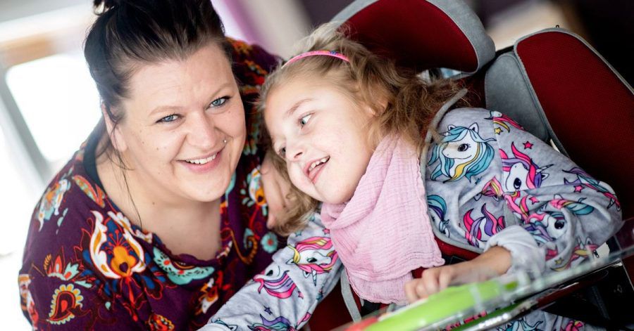 Trotz der erschwerten Bedingungen durch die Corona-Pandemie war Katharina Kuhlemann im vergangenen Jahr mit Emma für vier Wochen im Kinderhospiz Löwenherz in Syke.