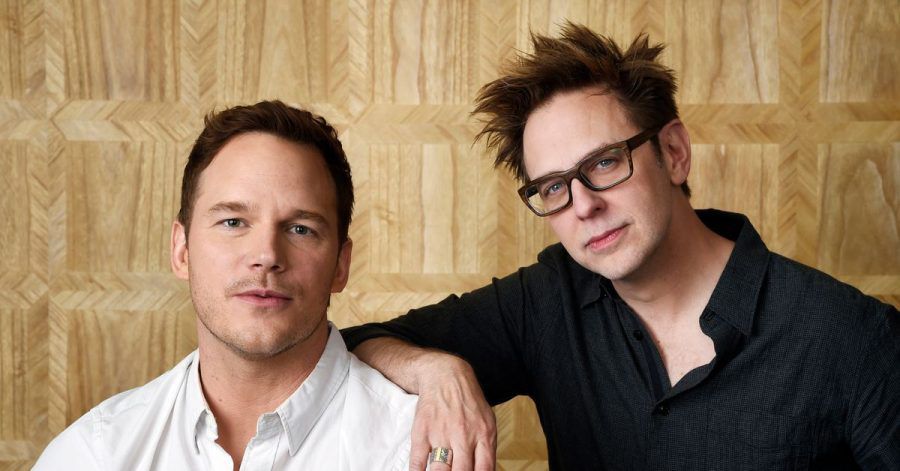 Vor und hinter der Kamera: Der US-Schauspieler Chris Pratt (l) mit dem US-Drehbuchautor und Regisseur von «Guardians of the Galaxy Vol. 2», James Gunn.