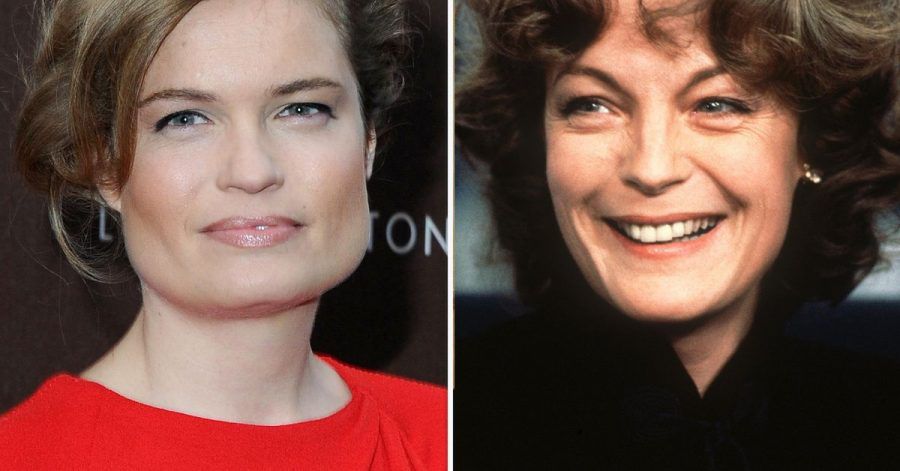 Die französische Schauspielerin Sarah Biasini (l.) hat ein Buch über ihre Mutter Romy Schneider geschrieben.