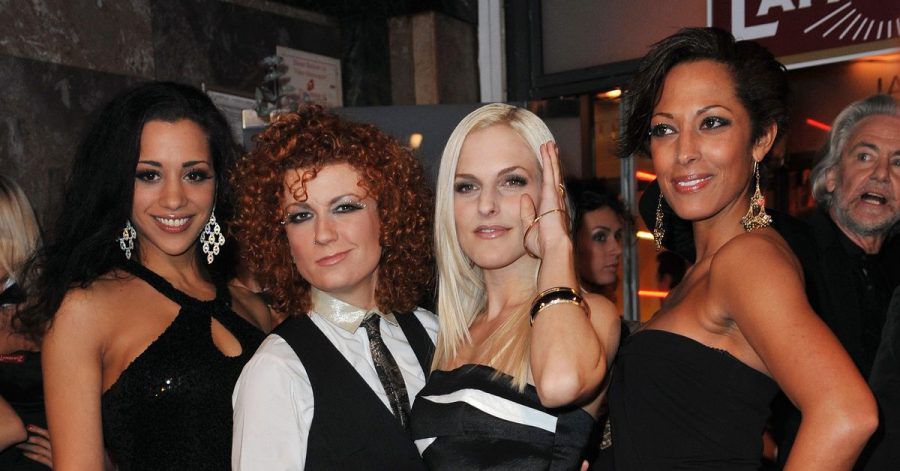 Nadja Benaissa (l-r), Lucy Diakowska, Sandy Mölling und Jessica Wahls: Die No Angels sind jetzt zu viert.