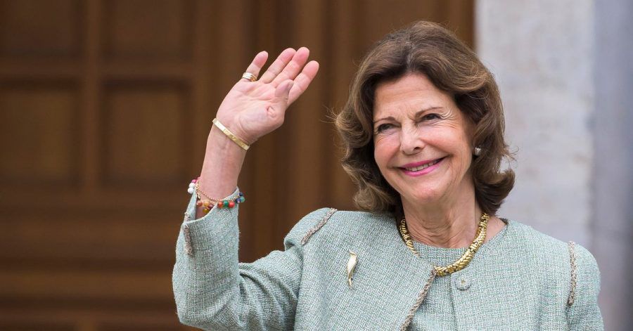 Königin Silvia von Schweden 2019 bei einem Besuch in Heidelberg.