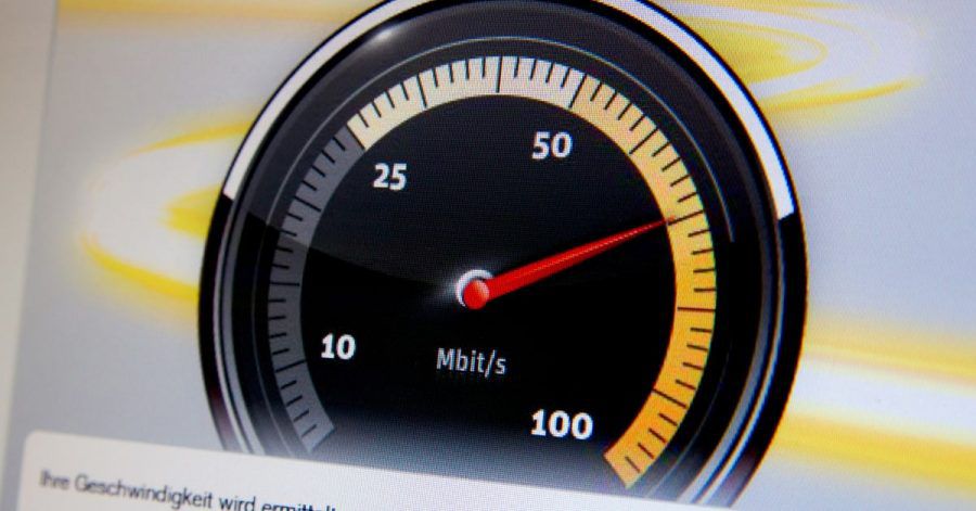 Speed-Tacho: Viele Test-Angebote visualisieren die Messung auf diese Art und Weise.