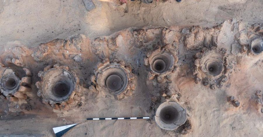 Archäologen haben erneut Überreste einer rund 5000 Jahre alten Brauerei entdeckt - den Forschern zufolge wohl die größte Bier-Produktionsstätte ihrer Zeit.