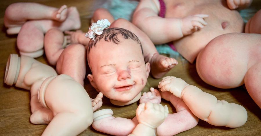 Rebornbabys lassen sich als Bauteile im Internet bestellen.