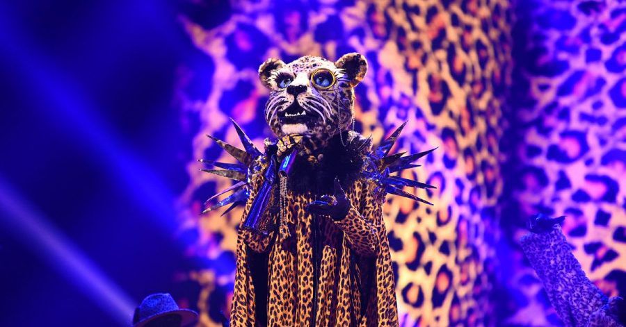 Die Figur «Leopard» in der ersten Folge der vierten Staffel der ProSieben-Show «The Masked Singer».