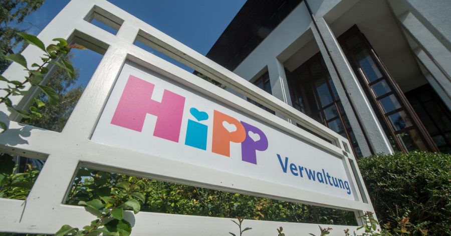 Die Firmenzentrale des Babynahrungherstellers Hipp im bayerischen Pfaffenhofen.