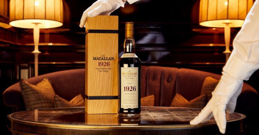 Eine Flasche des 60 Jahre alten «The Macallan 1926 Fine and Rare».