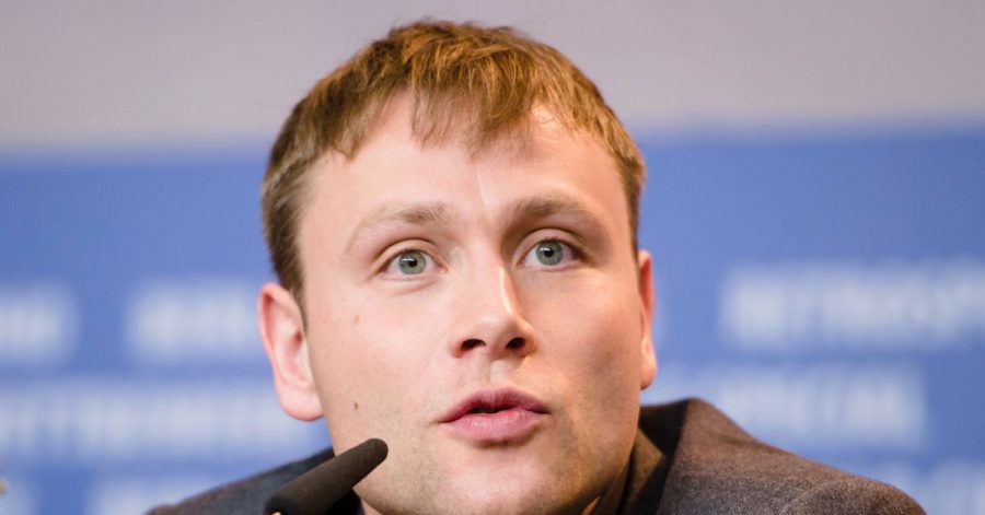 Schauspieler Max Riemelt auf der Berlinale 2017.